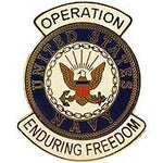 US Navy Operation Enduring Freedom Hat Pin - HATNPATCH