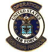 US Air Force Operation Enduring Freedom Hat Pin - HATNPATCH