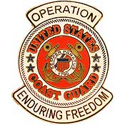 US Coast Guard Operation Enduring Freedom Hat Pin - HATNPATCH