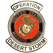 Operation Iraqi Freedom US Marine Corps Hat Pin - HATNPATCH