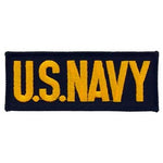 US Navy Gold/Blk Tab Patch - HATNPATCH