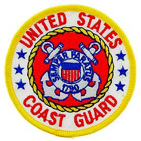 USCG Logo Coast Guard Patch - HATNPATCH