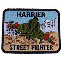 Harrier Street Fighter Marine Corps Patch - HATNPATCH