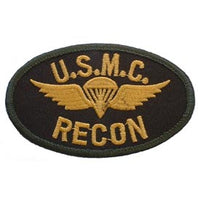 USMC Recon w/ Wings Marine Corps Patch - HATNPATCH