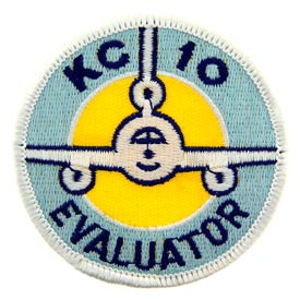 KC-10 Evaluator Air Force Patch - HATNPATCH