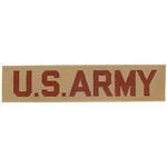 US Army Tab Desert Printed Patch - HATNPATCH