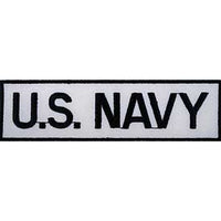 US Navy Tab Blk/Wht Patch - HATNPATCH