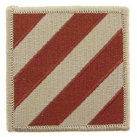 3rd Infantry Division Desert Army Patch - HATNPATCH
