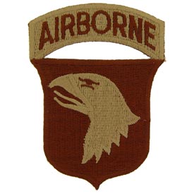101st Airborne Division Desert Army Patch - HATNPATCH
