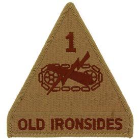 1st Armored Division Desert Army Patch - HATNPATCH