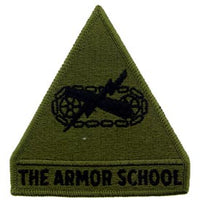 The Armor School Subd Army Patch - HATNPATCH