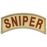 Sniper Rocker Tab Patch - Desert - HATNPATCH
