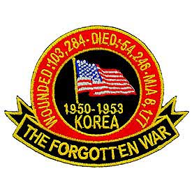 Korea The Forgotten War Patch - HATNPATCH