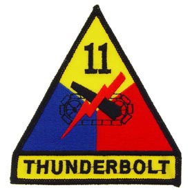 11th Armored Division Army Patch - HATNPATCH