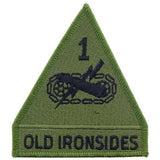 1st Armored Division OD Subd Army Patch - HATNPATCH