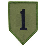 1st Infantry Division OD Subd Army Patch - HATNPATCH