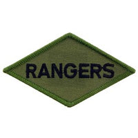 Old Ranger OD Subd Army Patch - HATNPATCH