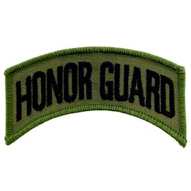 Honor Guard Rocker Tab OD Subd Army Patch - HATNPATCH