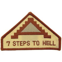 7th Army Seven Steps to Hell Desert Patch - HATNPATCH