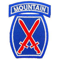 10TH MOUNTAIN DIVISION SHOULDER PATCH - HATNPATCH