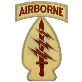Special Forces Airborne Desert Army Patch - HATNPATCH