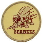 Navy Seabee Desert Patch - HATNPATCH