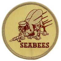 Navy Seabee Desert Patch - HATNPATCH