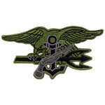 Navy Seal Trident OD Subd Patch - HATNPATCH