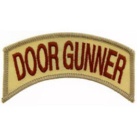 Door Gunner Rocker Tab Desert Patch - HATNPATCH