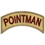 Pointman Rocker Tab Desert Patch - HATNPATCH