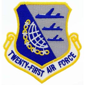 Twenty-First Air Force Patch - HATNPATCH