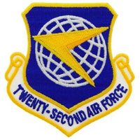 Twenty-Second Air Force Patch - HATNPATCH