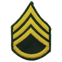 Army E6 Staff Sergeant Dress Green Pair Patch - HATNPATCH