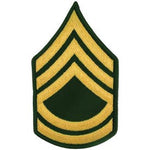 Army E7 Sergeant 1st Class Dress Green Pair Patch - HATNPATCH