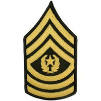 Army E9 Command Sergeant Major Dress Green Pair Patch - HATNPATCH