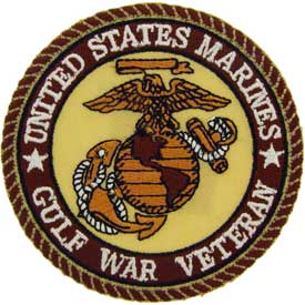 US Marines Gulf War Patch - Desert - HATNPATCH