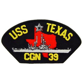 USS Texas CGN-39 Navy Patch - HATNPATCH