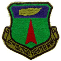 36th Tactical Fighter Wing Subd Air Force Patch - HATNPATCH