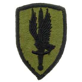 1st Aviation Brigade OD Subd Army Patch - HATNPATCH
