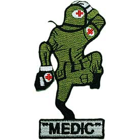 Medic Running Army Patch - HATNPATCH