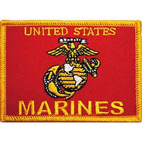 US Marine Corps Emblem Flag Patch - HATNPATCH