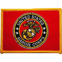 US Marine Corps Seal Flag Patch - HATNPATCH