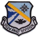 552d AWAC Division Air Force Patch - HATNPATCH