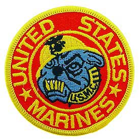 US Marines Bulldog Patch - HATNPATCH
