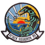 VA-95 Green Lizards Navy Patch - HATNPATCH