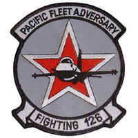 Aggressor Fighting 126 Navy Patch - HATNPATCH