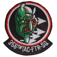 356th Tactical Fighter Squadron TFS Air Force Patch - HATNPATCH