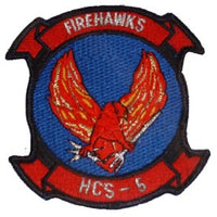 HCS-5 Firehawks Navy Patch - HATNPATCH