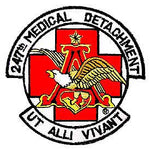 247th Medical Detatchment Air Force Patch - HATNPATCH