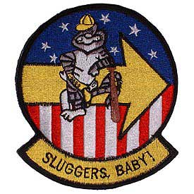 VF-103 Sluggers Baby Navy Patch - HATNPATCH